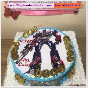 Bánh Sinh Nhật In Hình Ảnh - H469